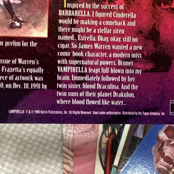 Vampirella Topps 1995 Classic & Modern Gallery Plus New Visions Card Lot Of 43 - Picture 8 of 9